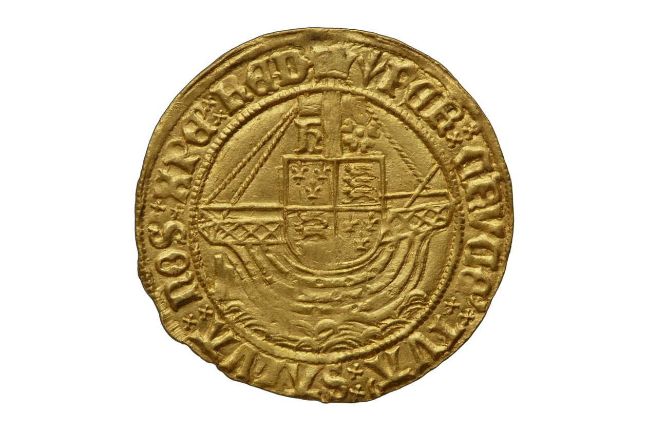 عملة تيودور من Asthall Hoard بواسطة مدرسة اللغة الإنجليزية