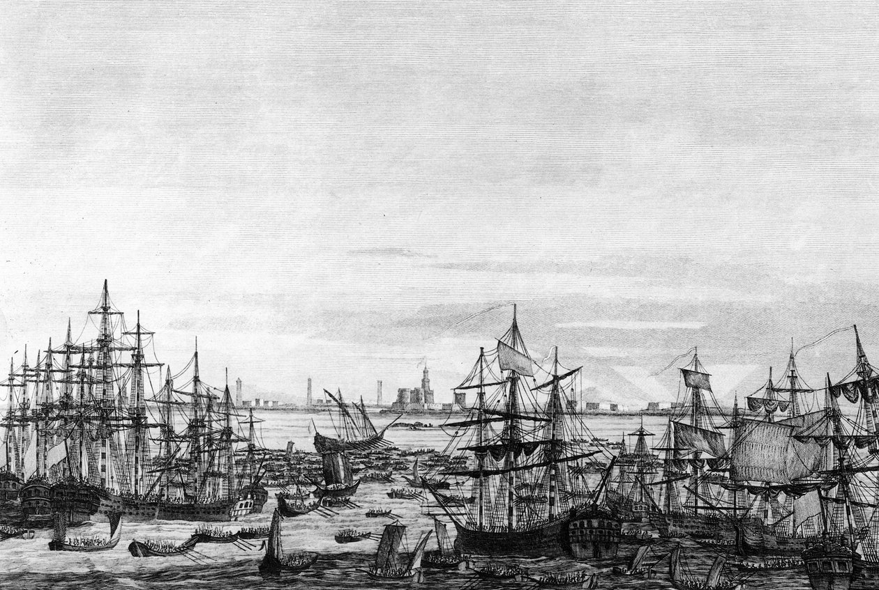 غزو مصر (حملة (بعثة) مصر (1798-1801) بقيادة نابليون بونابرت (نابليون الأول بونابرت بواسطة المدرسة الفرنسية