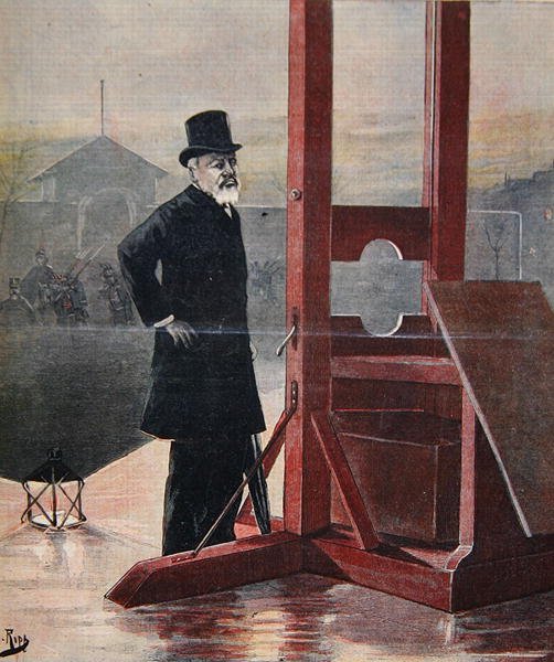 "Le Bourreau" ، Deibler الجلاد (1863-1939) ، أوائل القرن العشرين بواسطة المدرسة الفرنسية