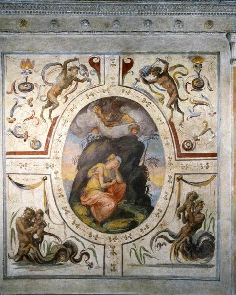 جدار في حمام Cosimo I de 'Medici (1519-74) بواسطة المدرسة الايطالية