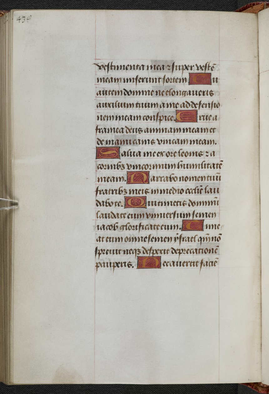 الملوك ٩، f.233v، كتاب الصلوات، استخدام الساروم (#39;كتاب الصلوات لآن بولين#39;) (الرق) بواسطة مدرسة هولندا