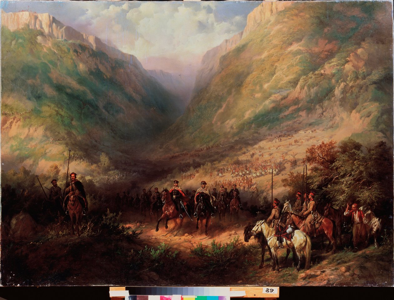 الإمبراطور ألكسندر الثاني (1818-1881)، القرن العشرين (زيت على قماش) بواسطة المدرسة الروسية