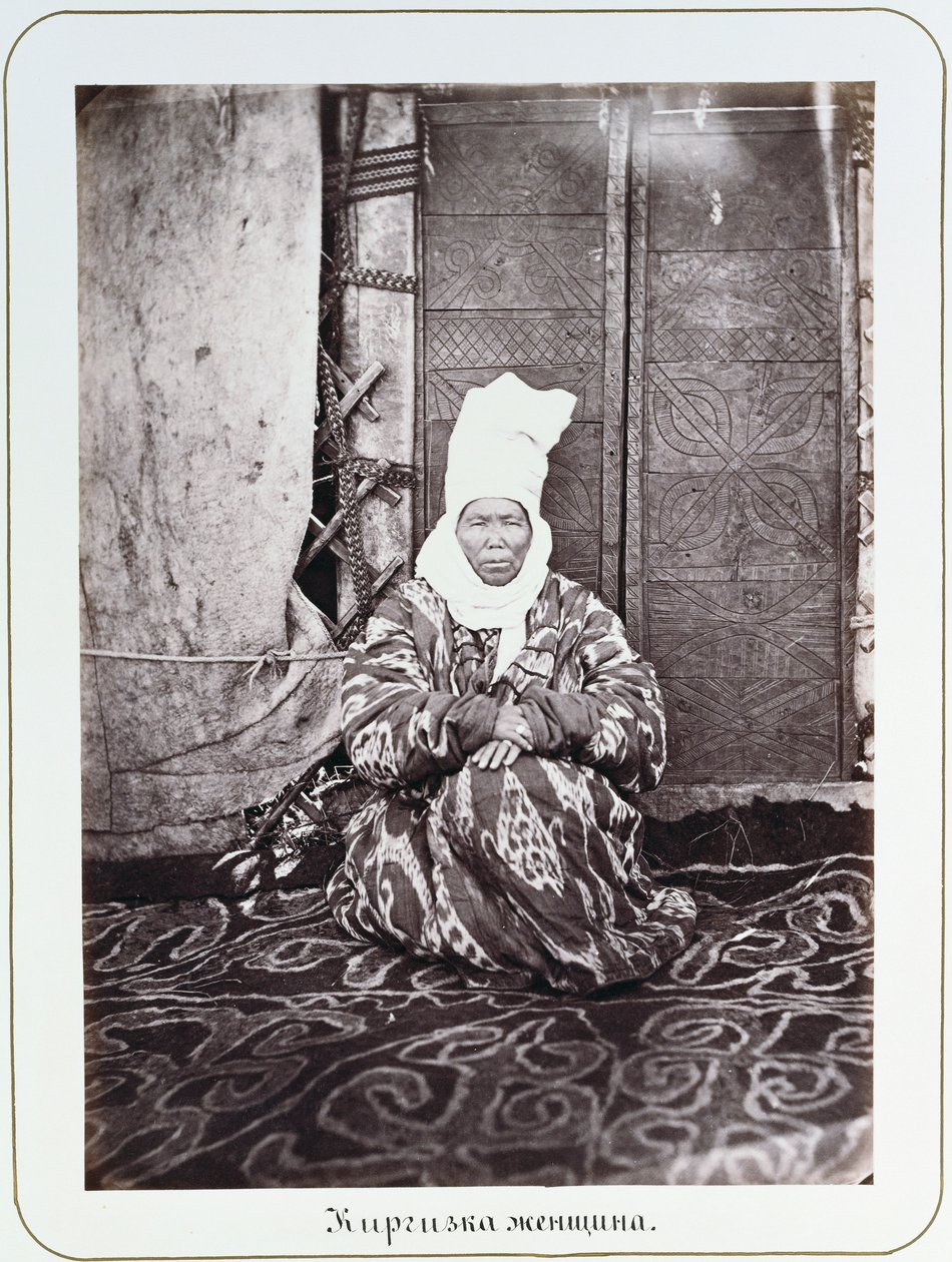 صورة من "منطقة الأنهار السبعة وسكانها ، آسيا الوسطى" (1867-1873) بواسطة المدرسة الروسية