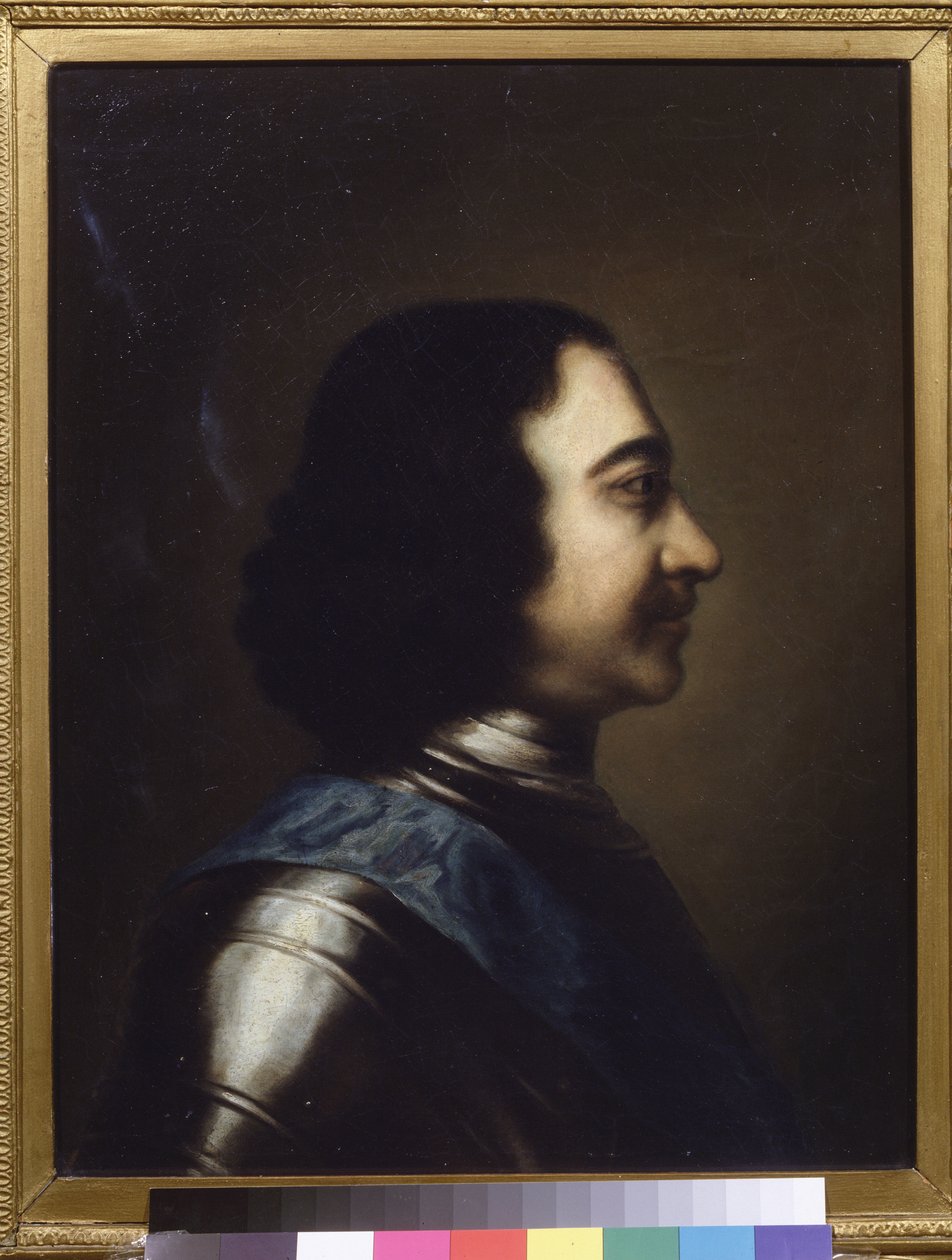 بطرس الأول (1672-1725) بواسطة المدرسة الروسية