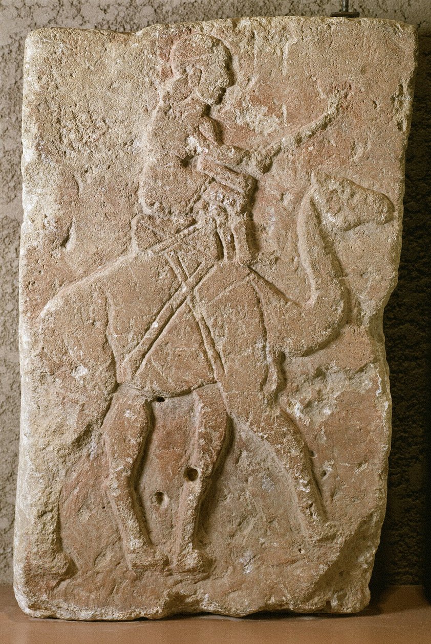 ارتياح مع Dromedary Rider بواسطة المدرسة السورية