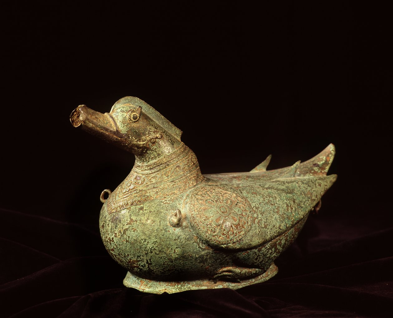 Duck shaped water vessel, Lanna style بواسطة المدرسة التايلاندية