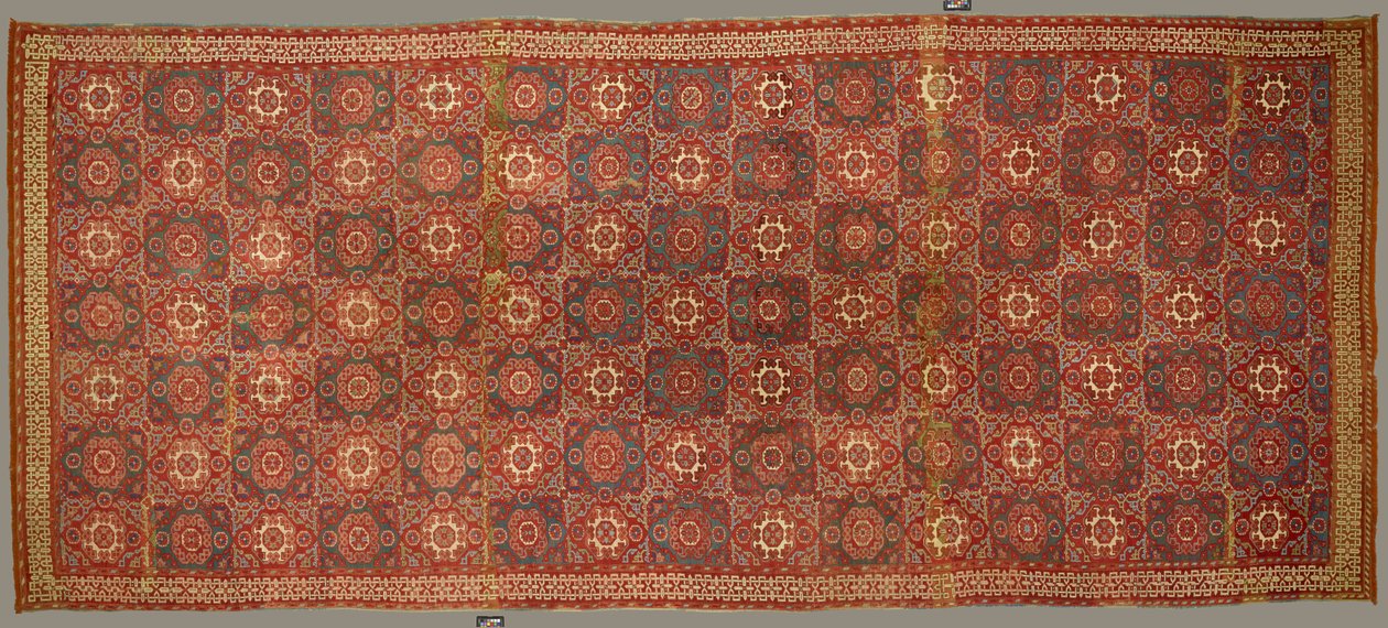 سجادة نمط &39;Holbein&39; ، حوالي 1550-1625 (صوف) بواسطة المدرسة التركية
