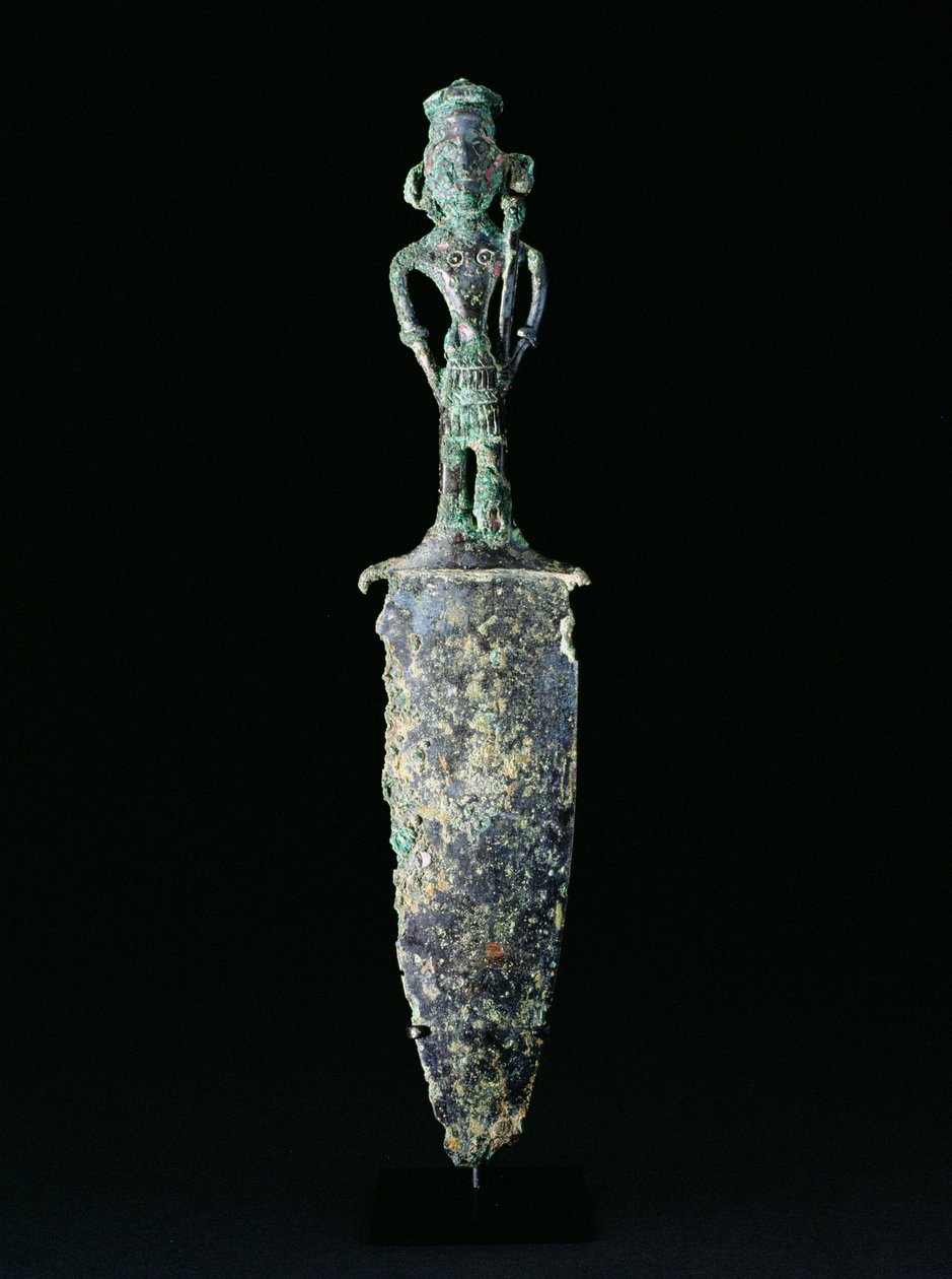 Dagger, Dongson Culture, c.200 BC-200 AD (bronze) بواسطة مدرسة فيتنامية