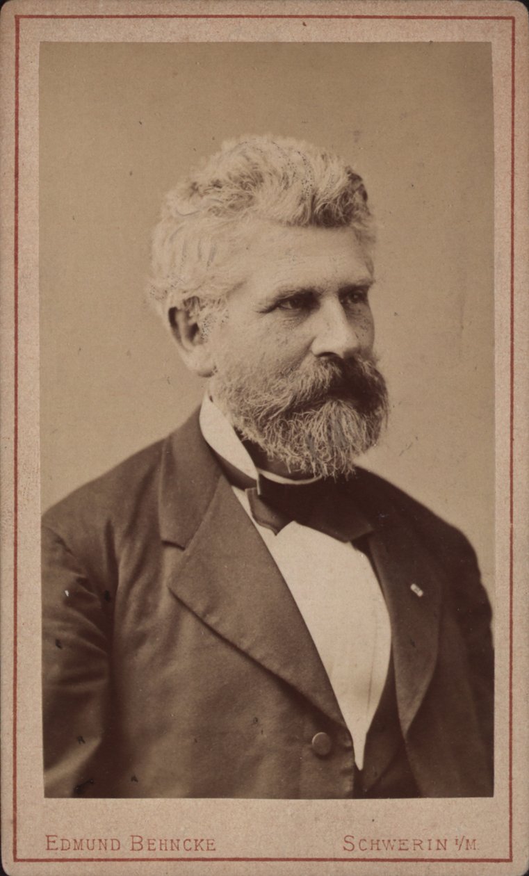 صورة لعازف التشيلو والملحن جورج جولترمان 1824-1898 ، ج. 1880. بواسطة شفيرين. استوديو الصور إدموند بهنك
