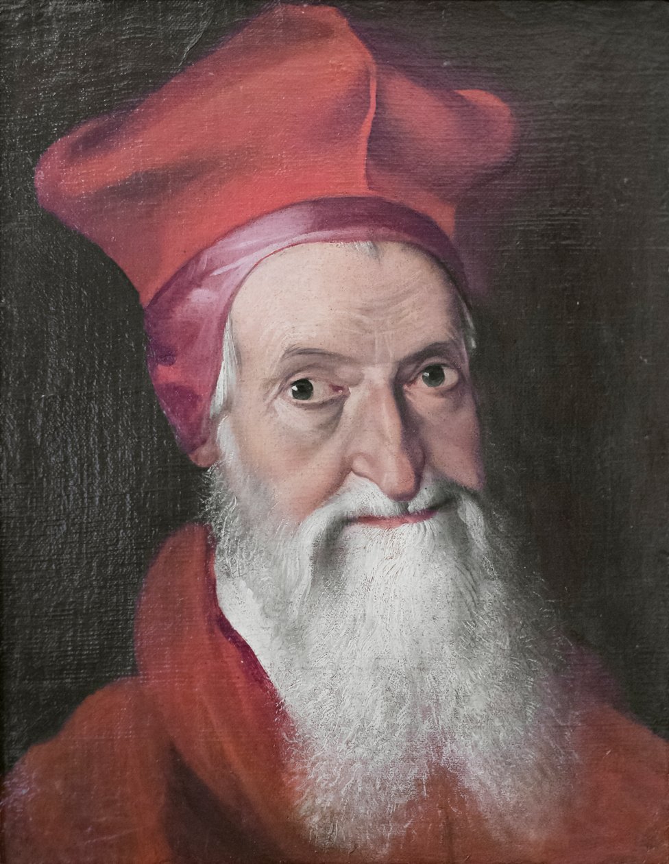 صورة للكاردينال دومينيكو موروني بواسطة Scipione (1550-98) Pulzone