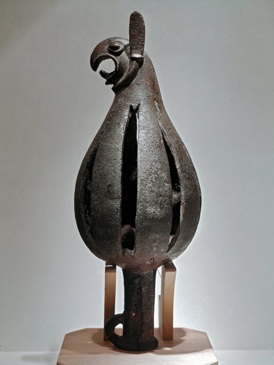 Art Scythian (Scythian civilization or Scythia): griffon-shaped ornament with eagle