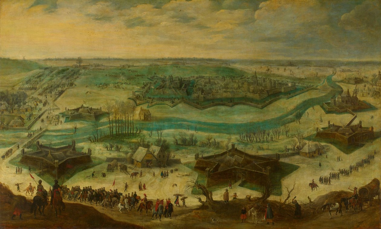 حصار جوليتش ​​، 1621-1622 بواسطة سيباستيان فرانكس (منسوب إلى)