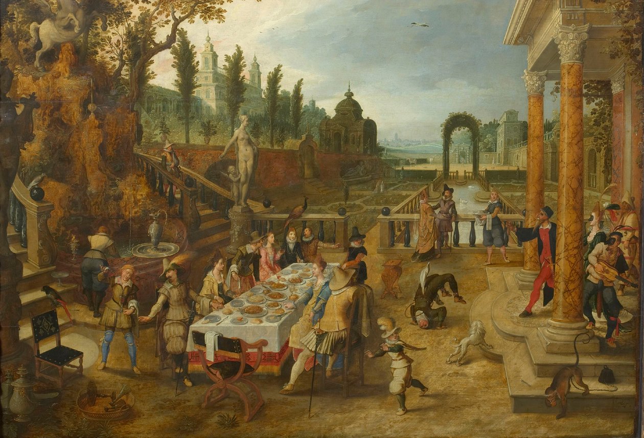 حزب البلد ، ج. 1615-1620. بواسطة سيباستيان فرانكس
