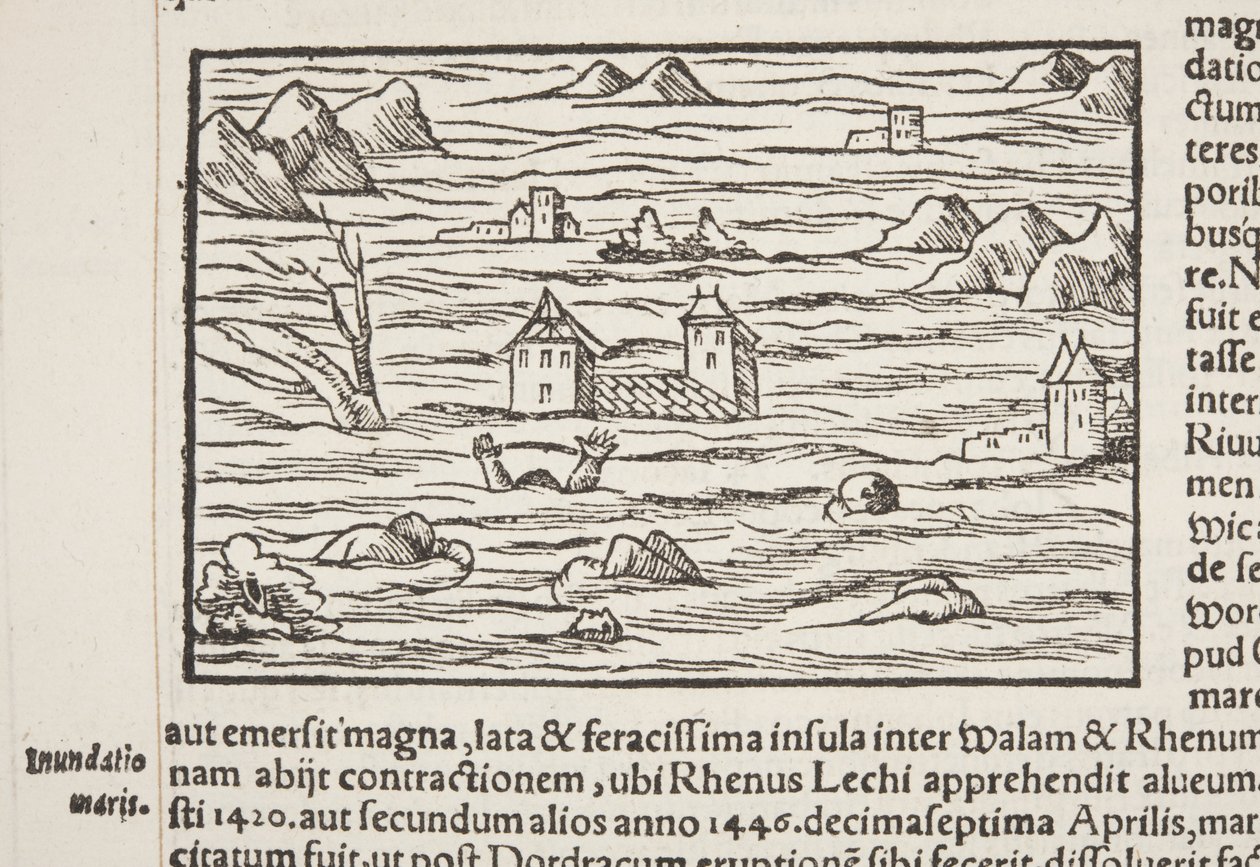 Cosmographia ، تفاصيل Fol 516 بواسطة سيباستيان مونستر