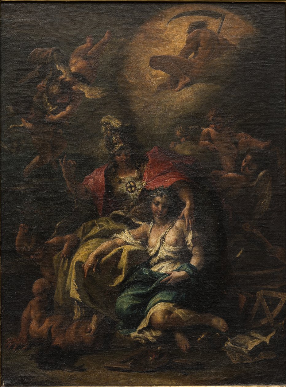 Minerva (oil on canvas) بواسطة سيباستيانو ريتشي