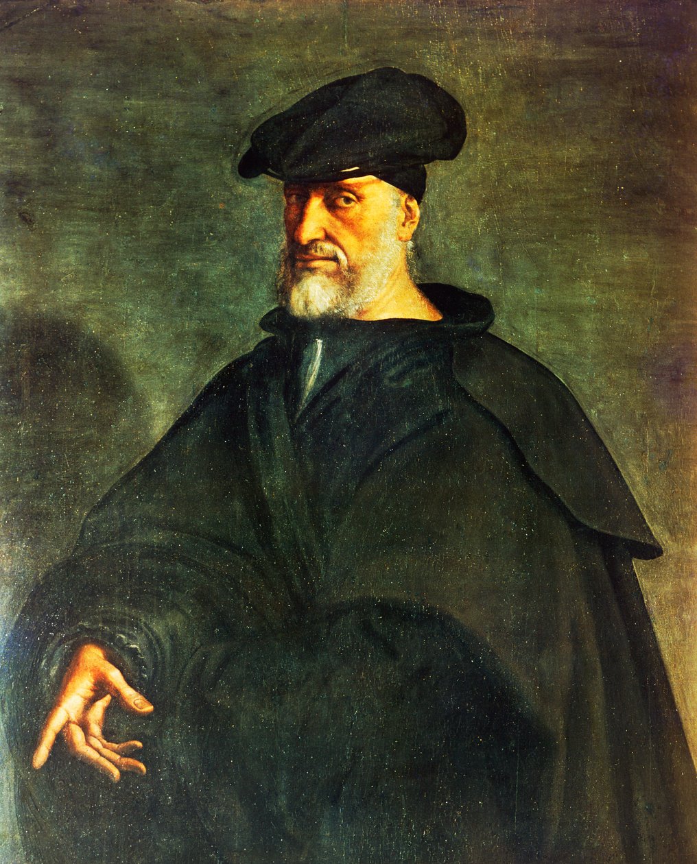 Portrait of Andrea Doria (Oneglia بواسطة سيباستيانو ديل (حوالي 1485 - 1547) بيومبو