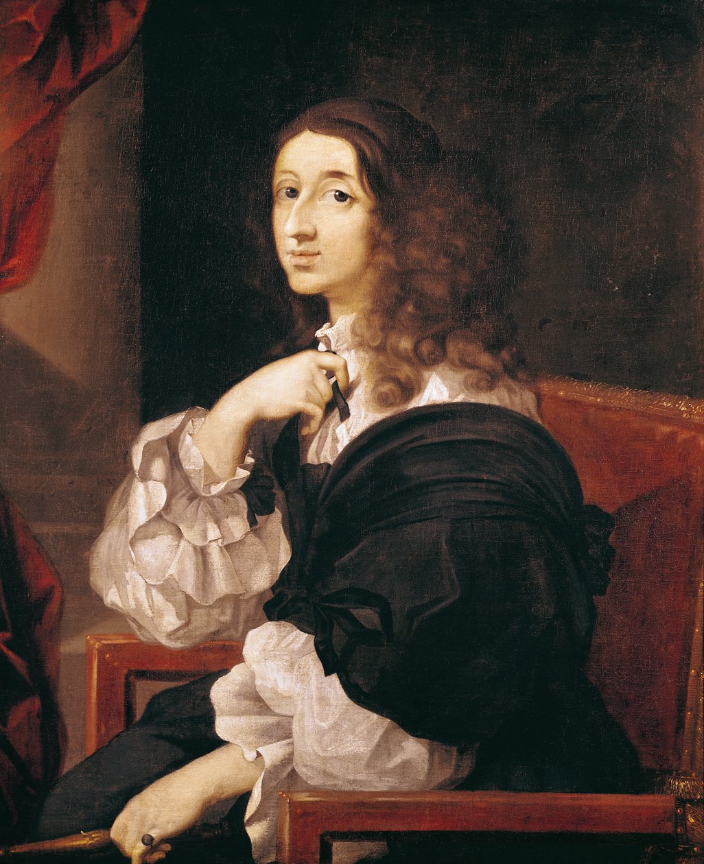 الملكة السويدية كريستينا (1626-1689) بواسطة سيباستيان بوردون