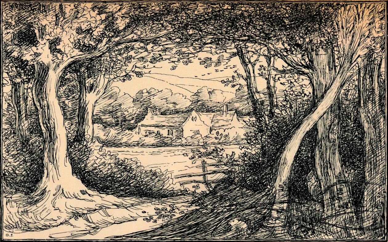 نهاية الفسحة ، غابة البينج ، c1900 بواسطة صورة سلوين