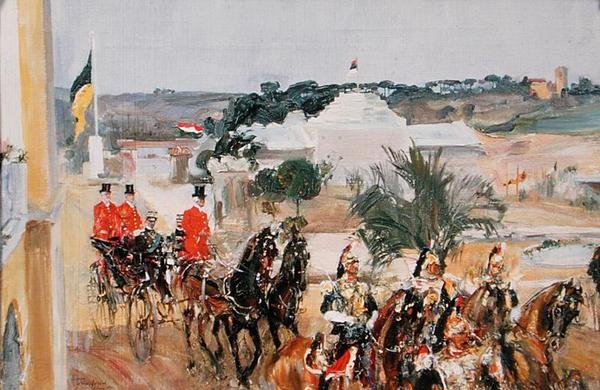 فيتوريو إيمانويل الثالث (1869-1947) في المعرض العالمي ، 1911 بواسطة السائل المنوي غافريلوفيتش نيكيفوروف