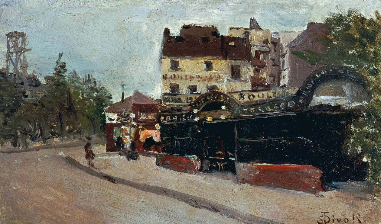 Le Moulin de la Galette بواسطة سيرافينو دي تيفولي