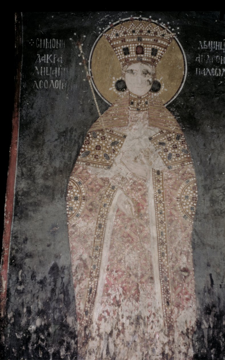الملكة سيمونيس 1131-21 بواسطة المدرسة الصربية