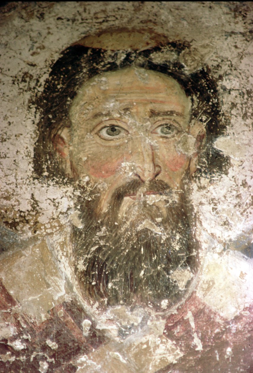 شارع سافا (c.1174-1237) بواسطة المدرسة الصربية