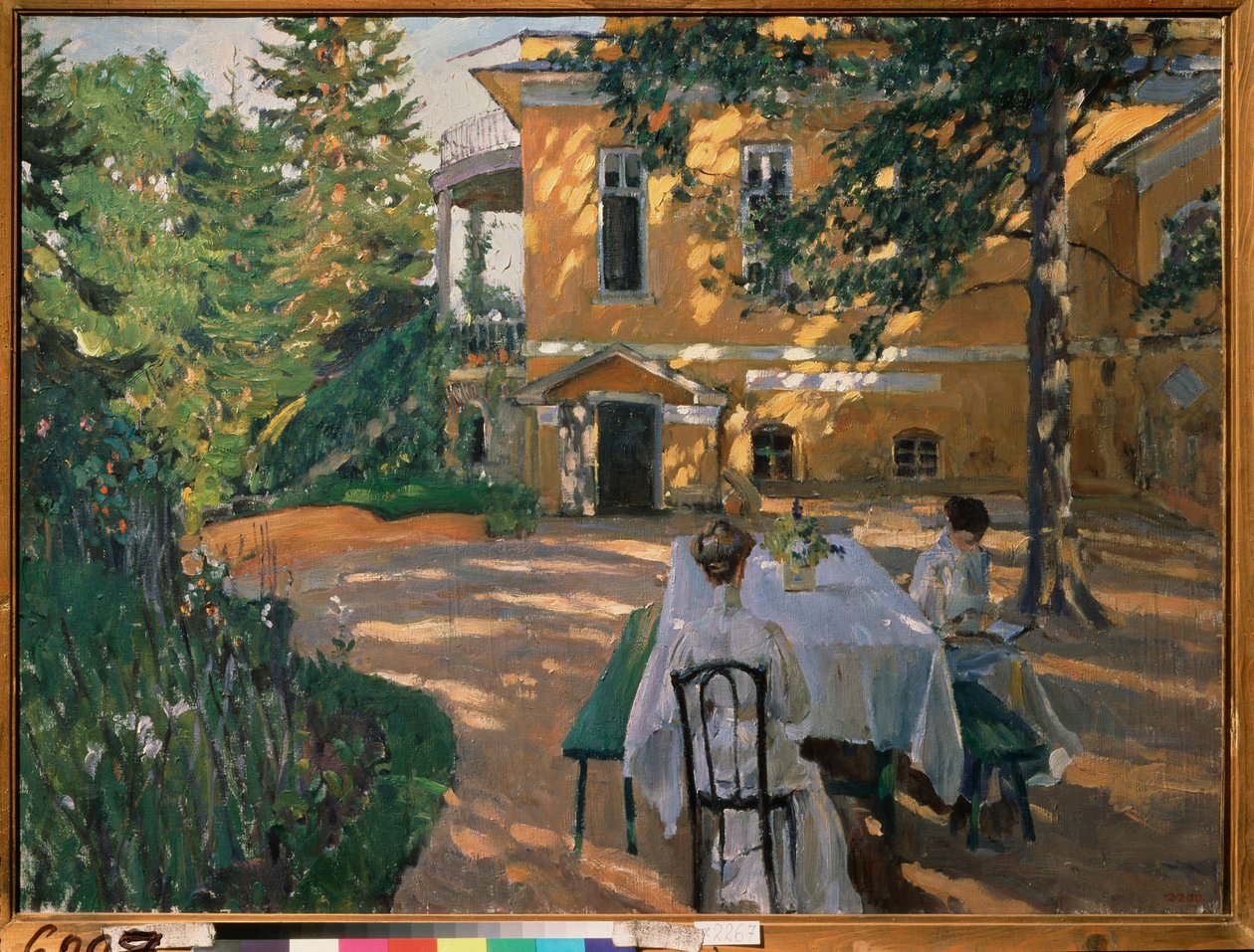 في الصيف - رسم سيرجي أرسينيفيتش فينوغرادوف (1869-1938) ، زيت على قماش بواسطة سيرجي أرسينفيتش فينوجرادوف