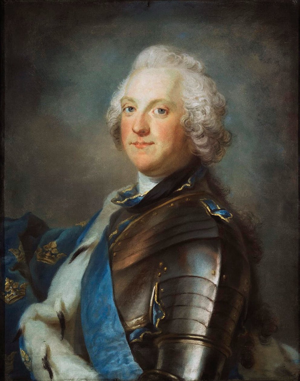 صورة لأدولف فريدريك ، 1710-1771 ، ملك السويد ، بين 1751-1786. بواسطة سيرجي إيفانوفيتش جريبكوف