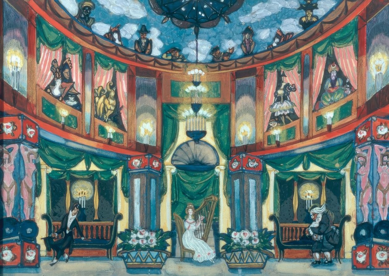 J.Offenbach ، Hoffm. ركاز - سودكين بواسطة سيرجي يوريفيتش سوديكين