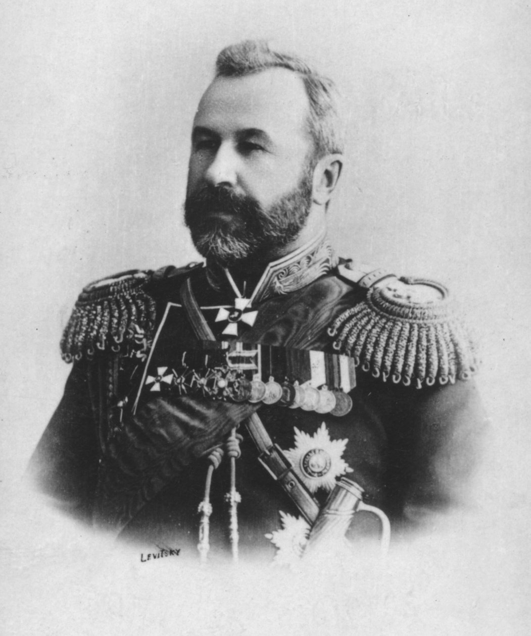 Kouropatkine, c1893 بواسطة سيرجي لفوفيتش ليفيتسكي