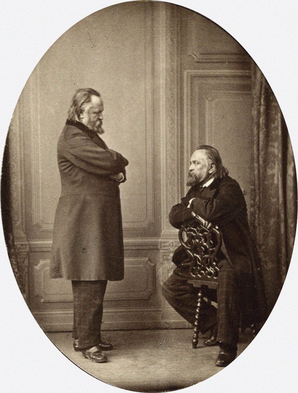 قلوب ضد القلوب. صورة مزدوجة لقلوب ألكسندر إيفانوفيتش 1812-1870 ، 1865 بواسطة سيرجي لفوفيتش ليفيتسكي