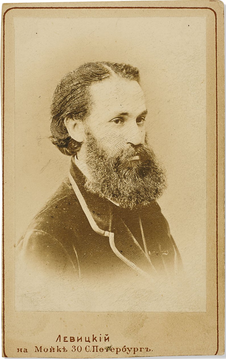 صورة لعازف التشيلو كارل يوليفيتش دافيدوف 1838-1889 ، ج. 1875. بواسطة سيرجي لفوفيتش ليفيتسكي