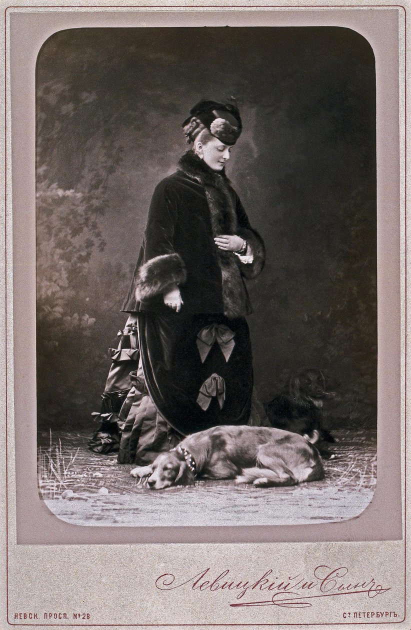 الأميرة إيكاترينا ميخائيلوفنا دولغوروكوفا 1847-1922 ، 1870 بواسطة سيرجي لفوفيتش ليفيتسكي
