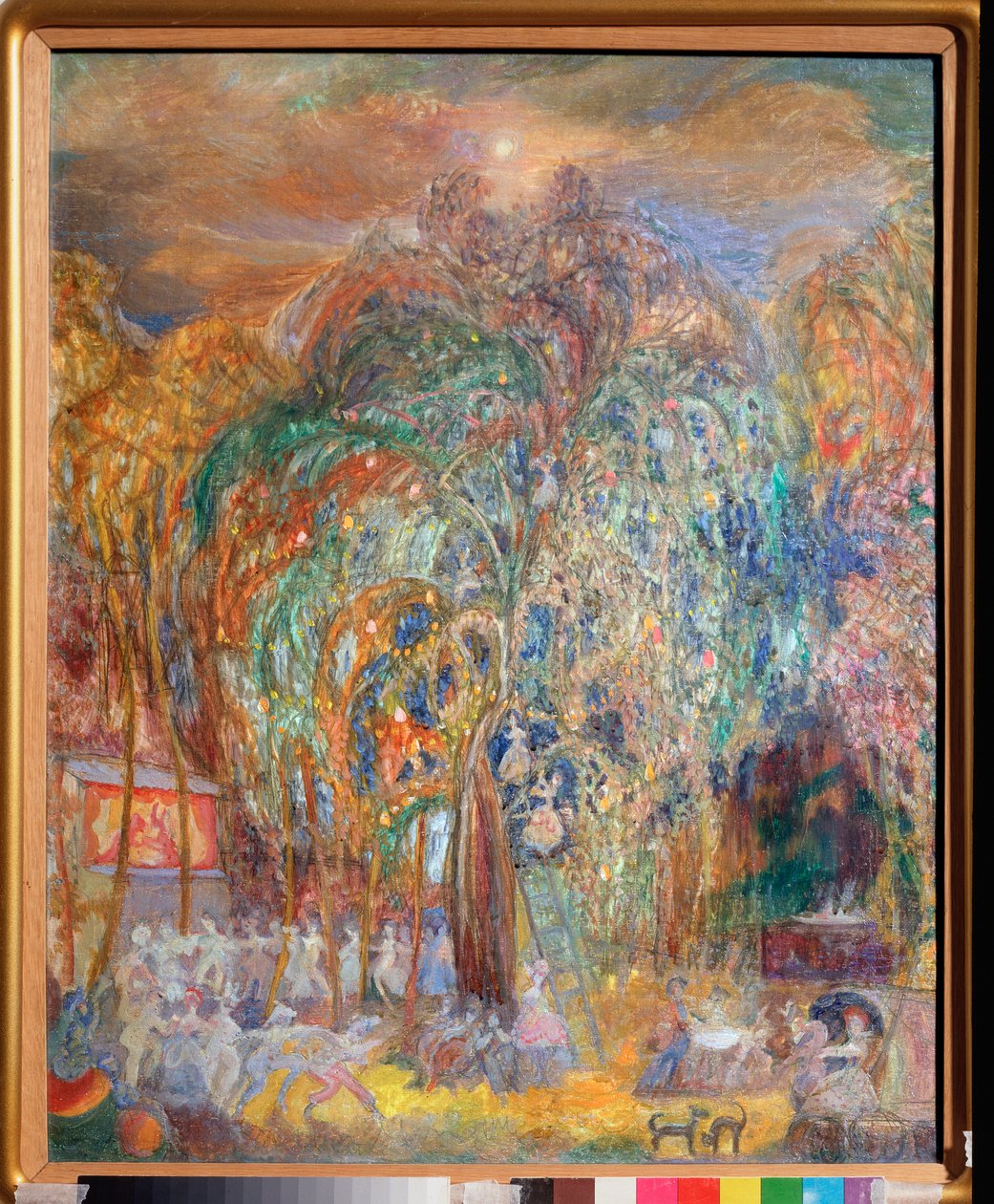 Night Fete (Night Fete) - لوحة لسيرجي يوريفيتش سوديكين (سيرج سوديكين) (1882-1946) ، تمبرا على قماش بواسطة سيرجي يوريفيتش سوديكين