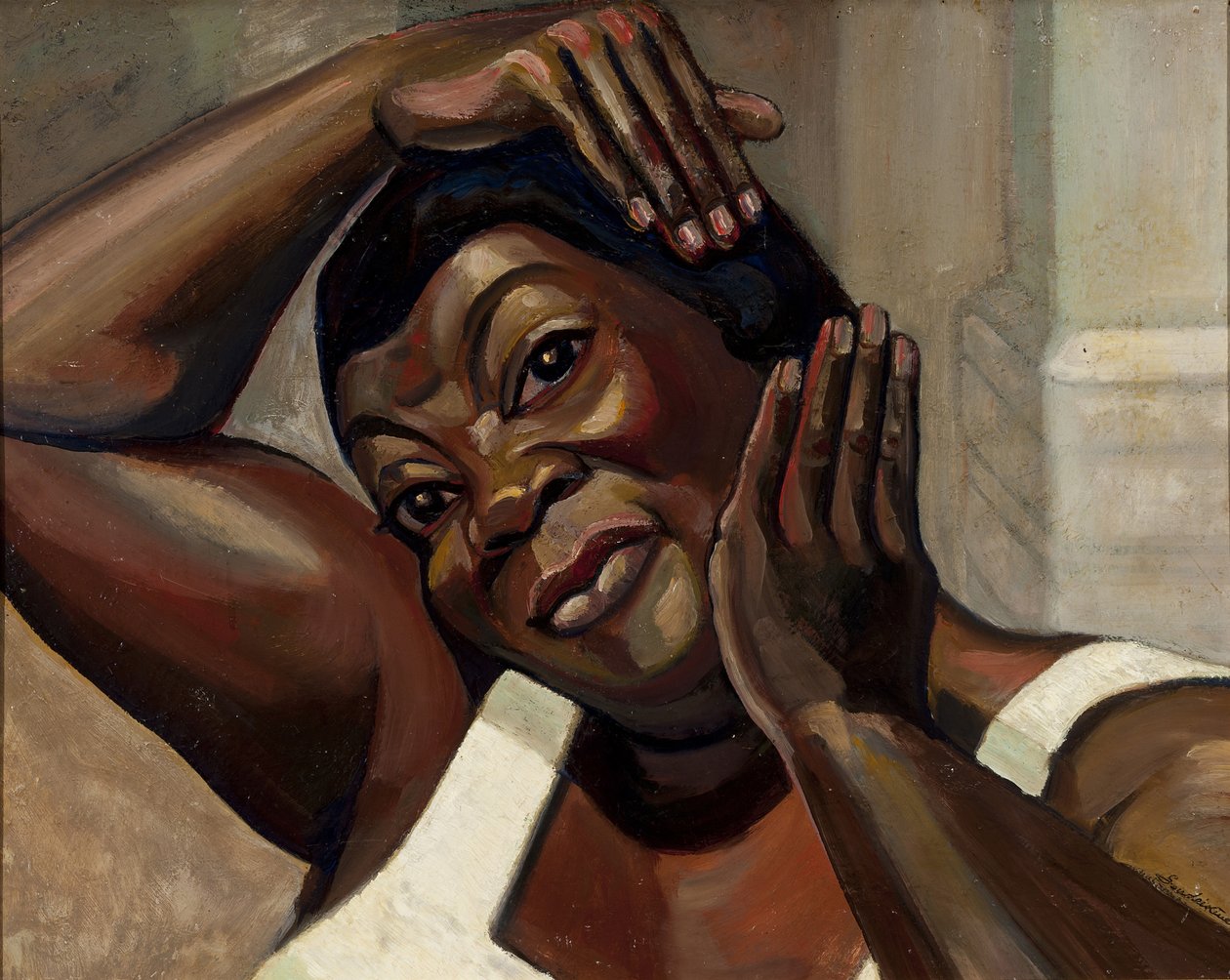 روبي إلزي في Porgy and Bess ، 1935 بواسطة سيرجي يوريفيتش سوديكين