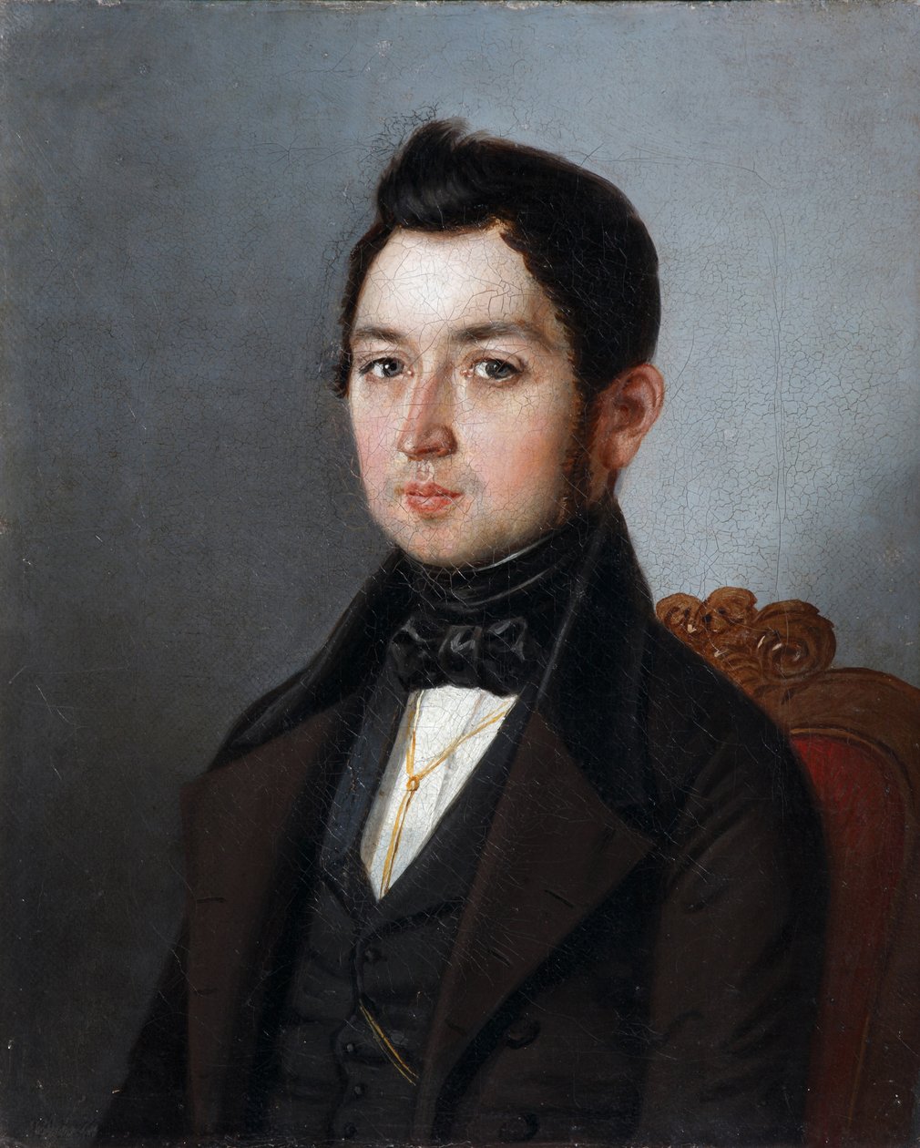 صورة لإيفان إيفانوفيتش مولنار 1802-1872 ، 1840 بواسطة سيرجي إيفانوفيتش خلوبيستاييف