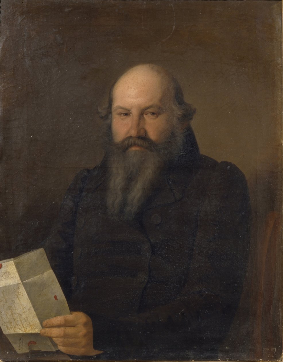 صورة لأوسيب ميخائيلوفيتش سينكوف 1790-1851 ، 1836 بواسطة سيرجي كونستانتينوفيتش زاريانكو