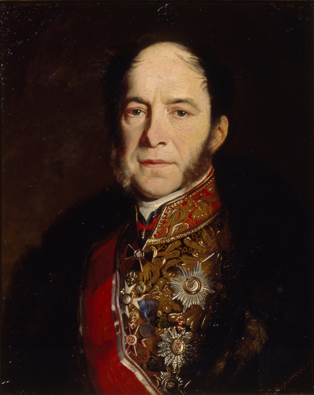 صورة للجنرال الأدميرال كوندراتي كوندراتيفيتش ستوفريجين 1817-1873 ، 1867 بواسطة سيرجي كونستانتينوفيتش زاريانكو