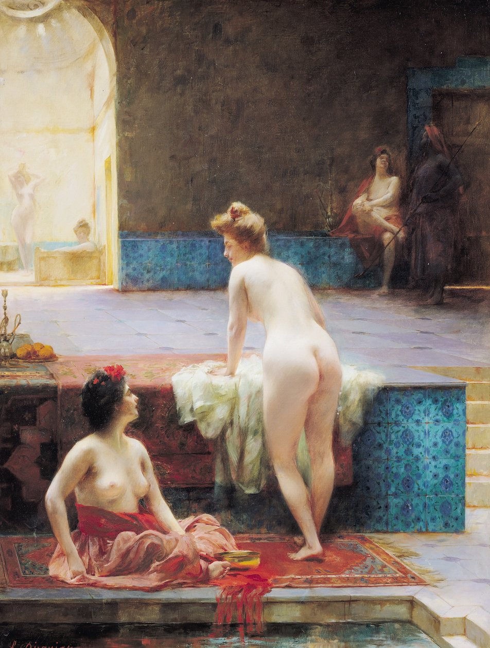 الحمام التركي 1896 بواسطة Serkis Diranian