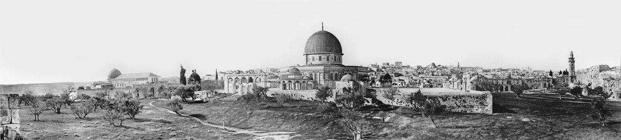 بانوراما القدس ، 1865 بواسطة الرقيب جيمس م. ماكدونالد