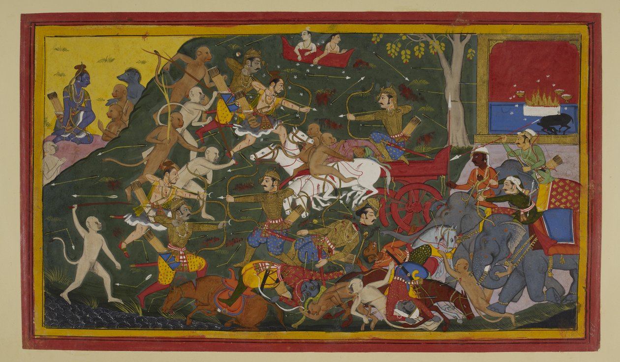 لاكسماتا يقتل إندراجيت، وراما والحلفاء ينتظرون بواسطة 