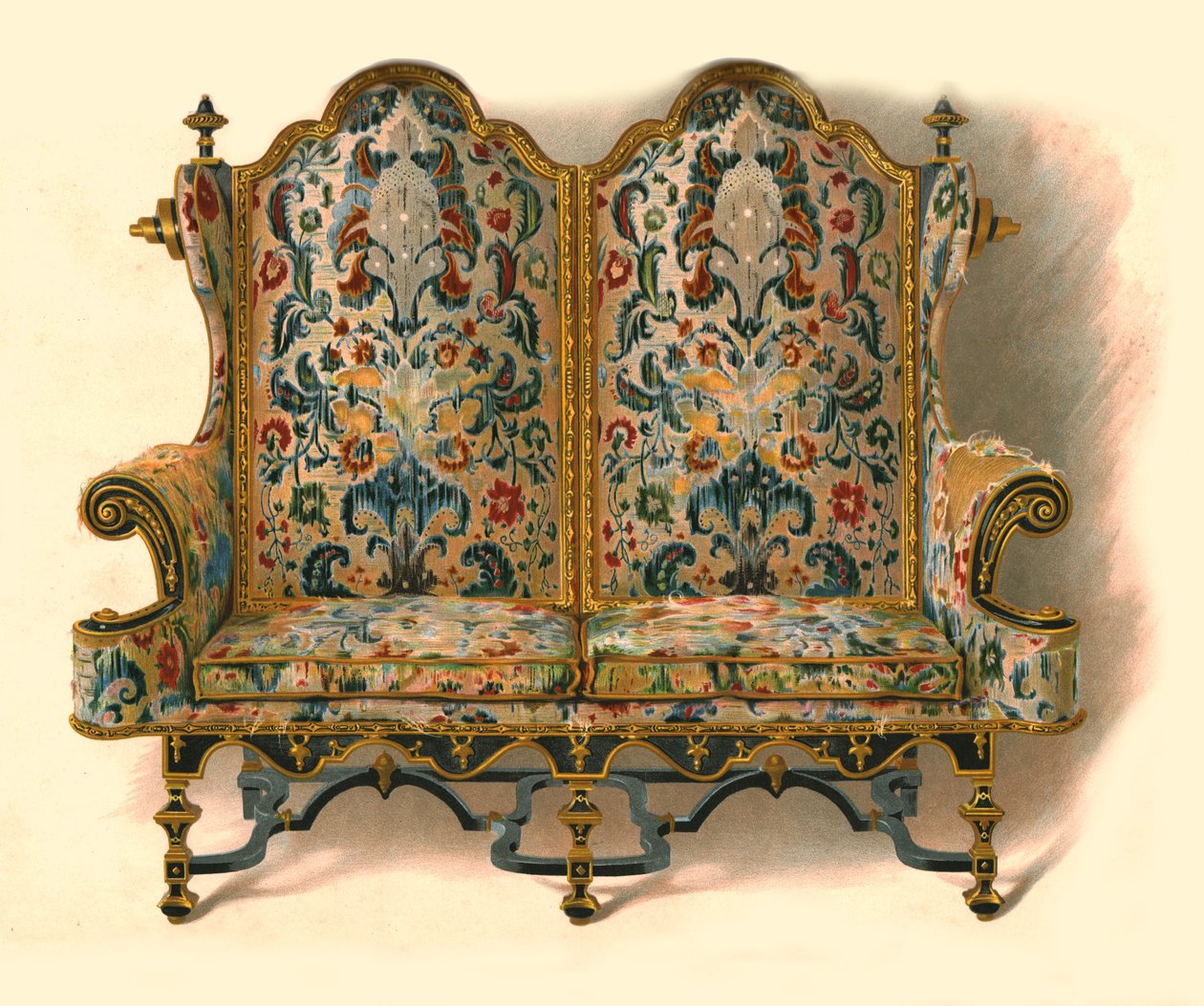 الأريكة ، 1905 بواسطة شيرلي تشارلز Llewellyn Slocombe