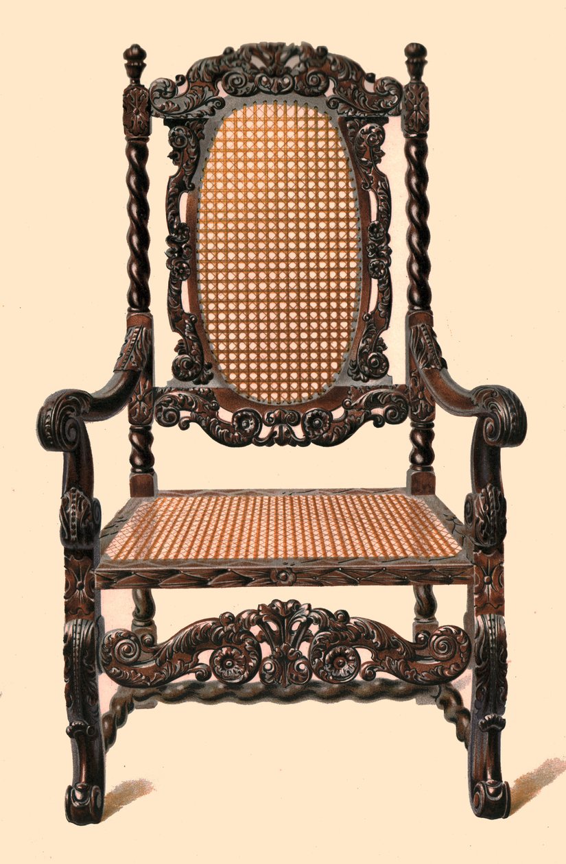 كرسي الجوز ، 1905 بواسطة شيرلي تشارلز Llewellyn Slocombe