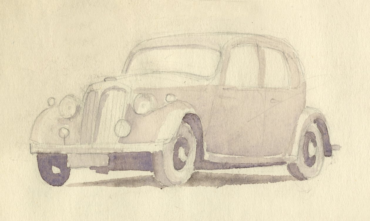 سيارة 1951. بواسطة شيرلي ماركهام
