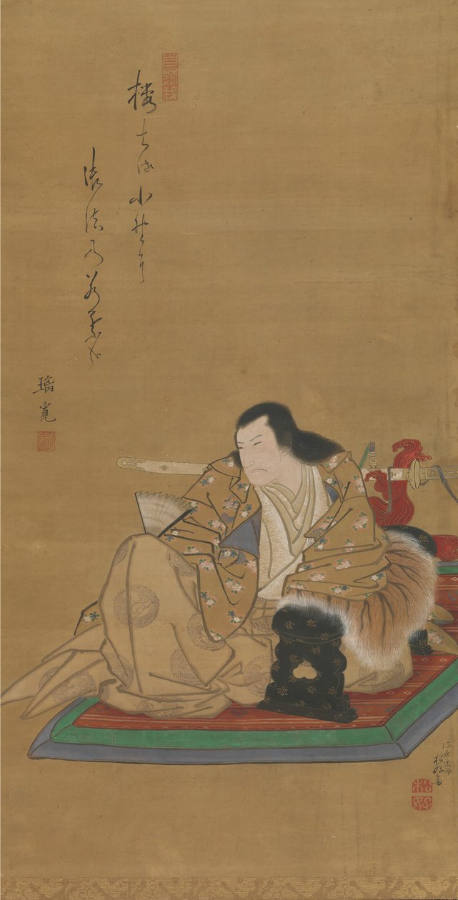 صورة الممثل أراشي ريكان الأول ، كاليفورنيا. 1812. بواسطة Shunkosai Hokushu