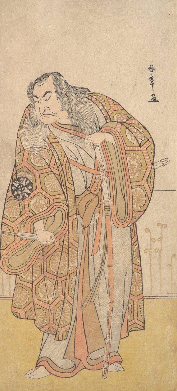 Ikunojo III بدور Chiyosaki يضرب Chozubachi ، وابل من الذباب من العملات الذهبية ، أواخر القرن الثامن عشر. بواسطة شونشو