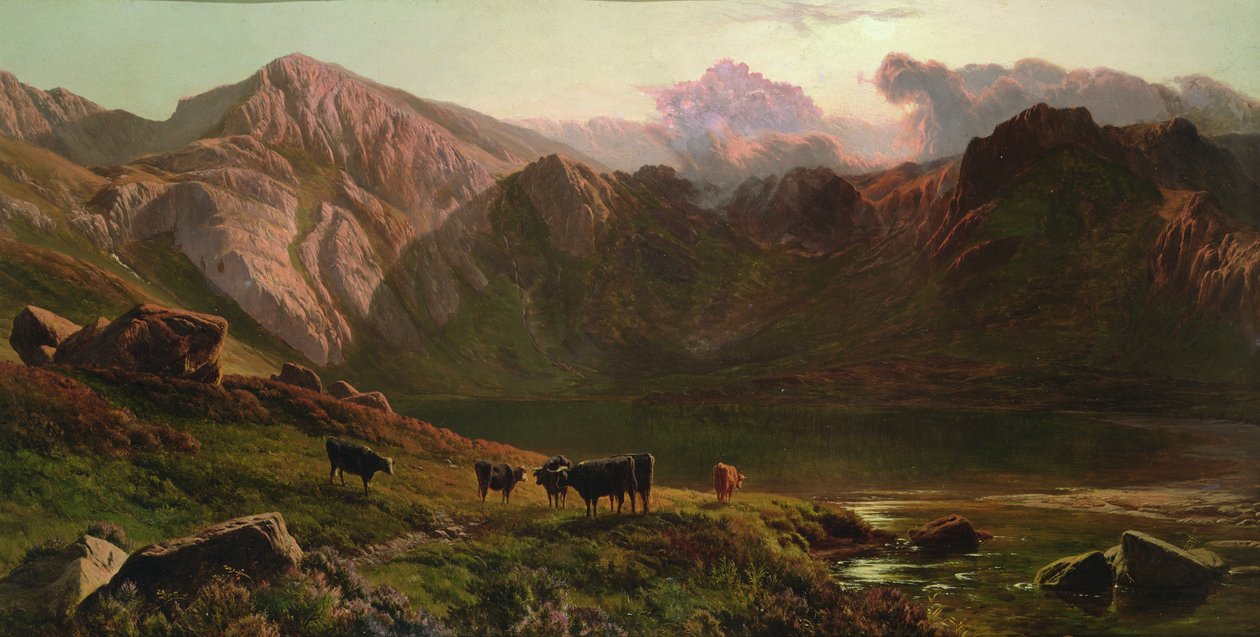 Llyn Idwal ، شمال ويلز بواسطة سيدني ريتشارد بيرسي