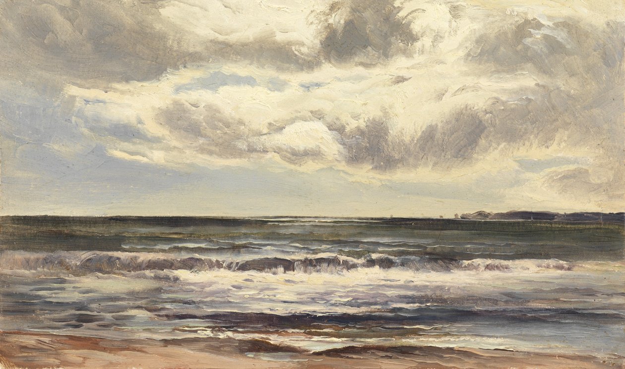 Grange-Over-Sands ، 1874 (زيت على ورق) بواسطة سيدني ريتشارد بيرسي