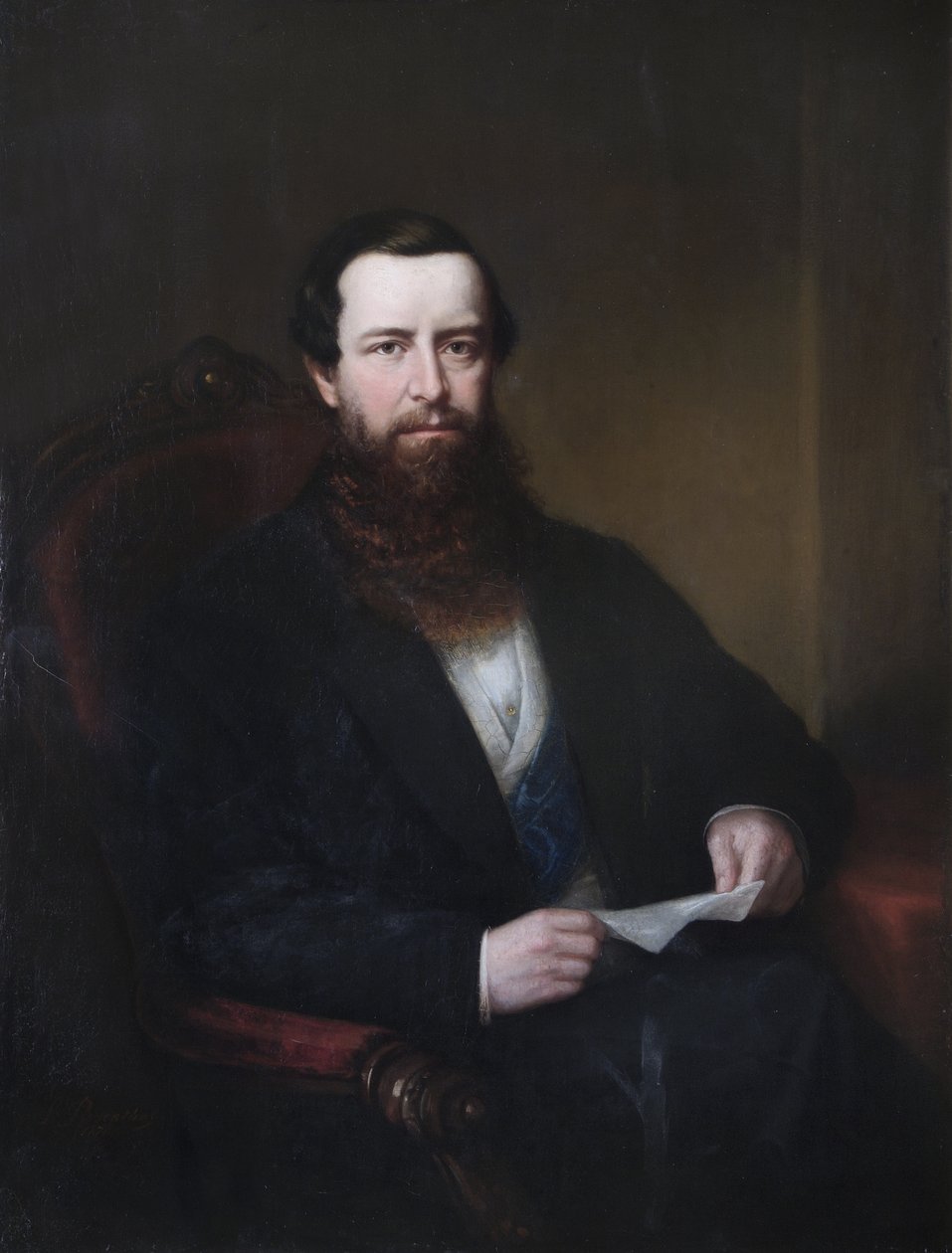 جورج فريدريك صموئيل ، مركيز ريبون الأول ، 1872 بواسطة Sigismund Rosenthal