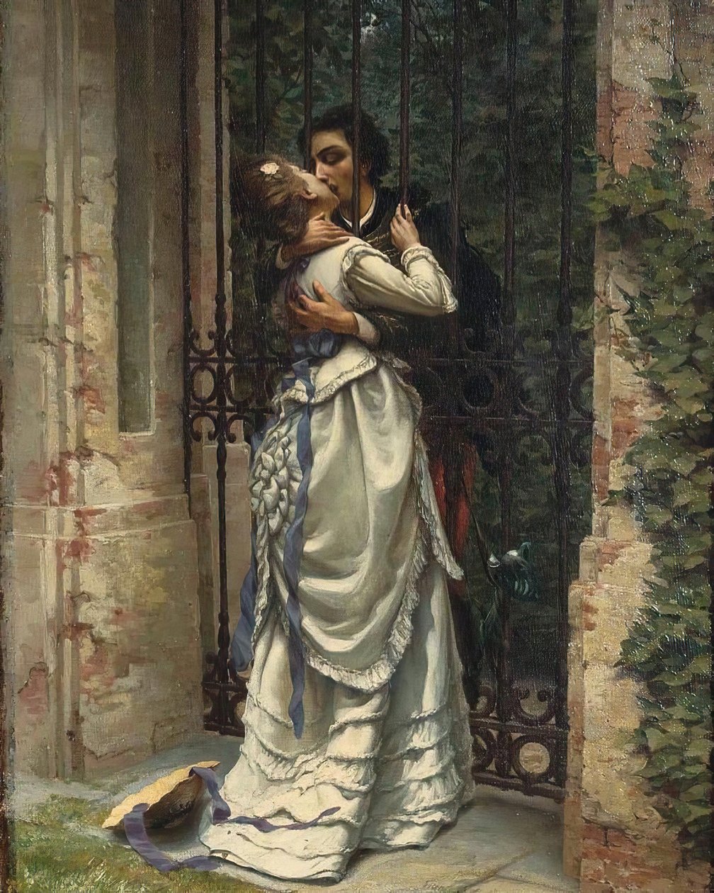 القبلة ، 1910. بواسطة سيلفيو ألاسون